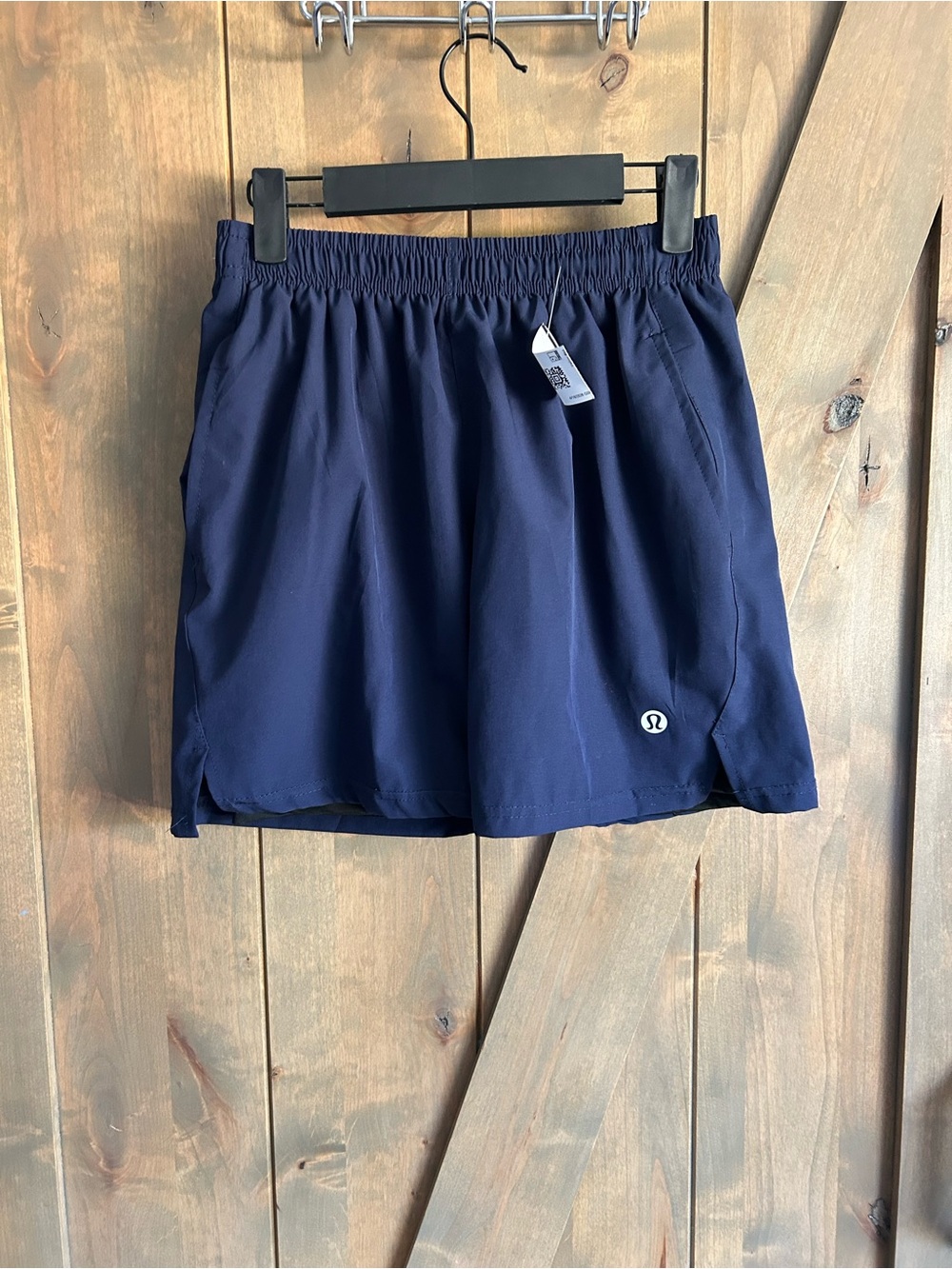 lululemon athletica Men's Navy Performance Running Shorts